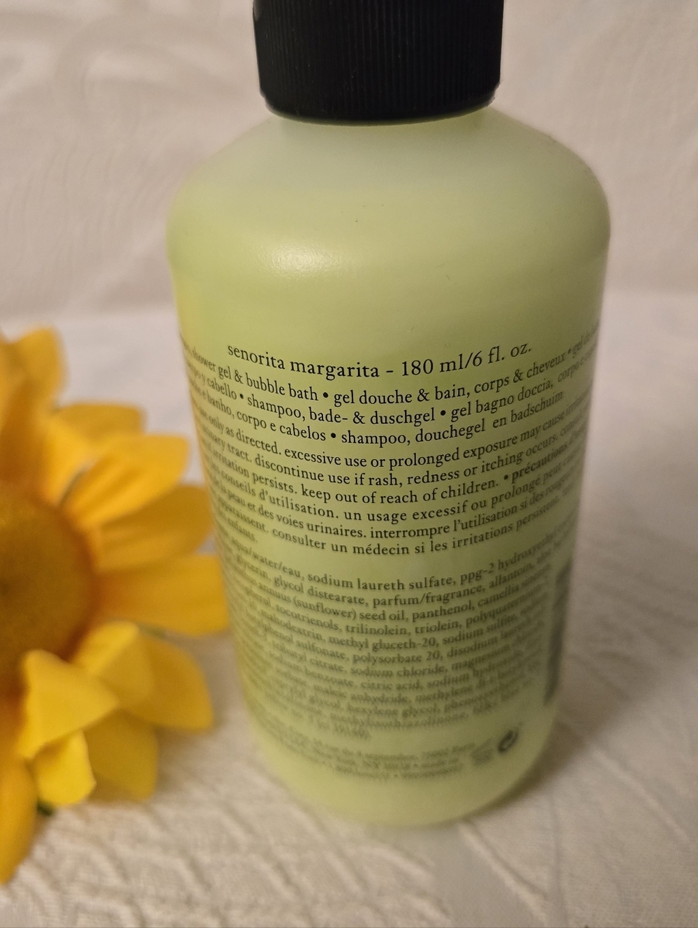 Philosophy *Senorita Margarita* 3-in-1 Bath, Shampoo & Shower Gel 6 oz NEW - Picture 2 of 4